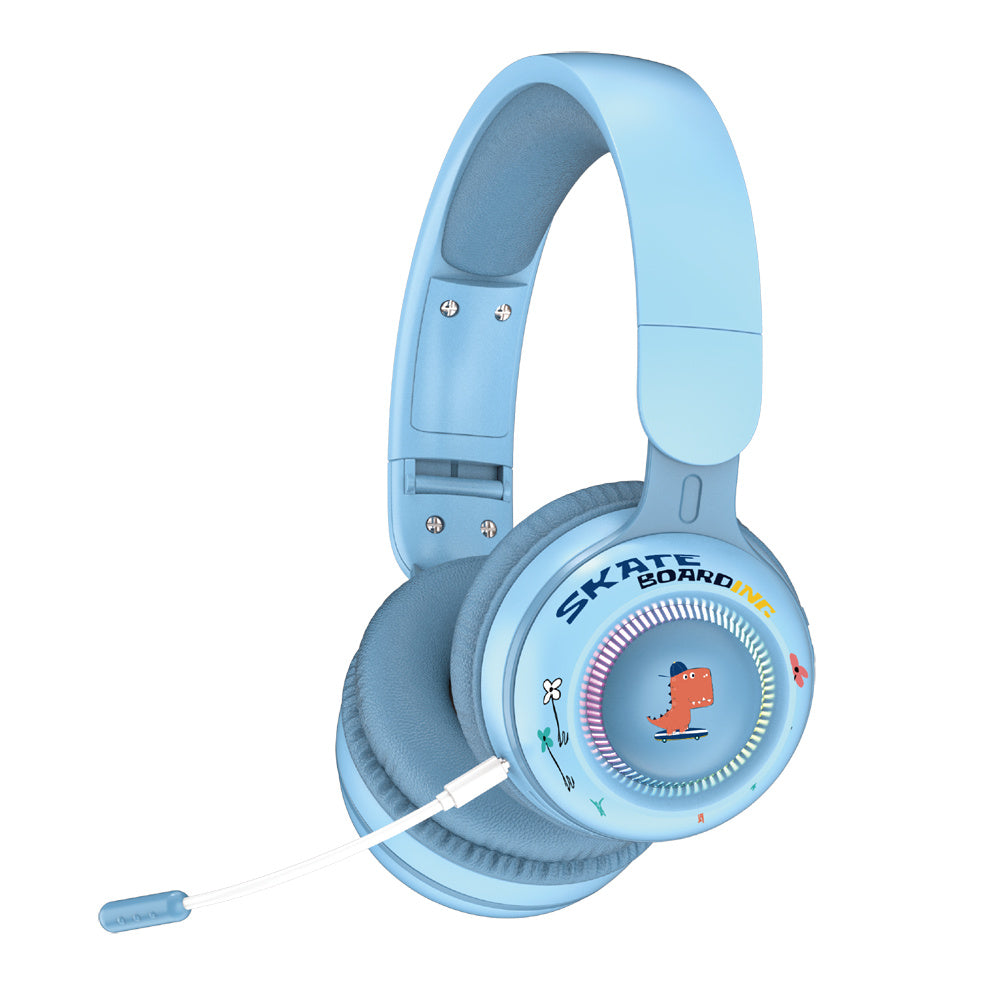 KE21 Wireless Bluetooth Headphone LED Light Kids Stereo Music Headset with Detachable Microphone (CE Certificated) KE21 Wireless Bluetooth Headphone LED Light Kids Stereo Music Headset with Detachable Microphone (CE Certificated)